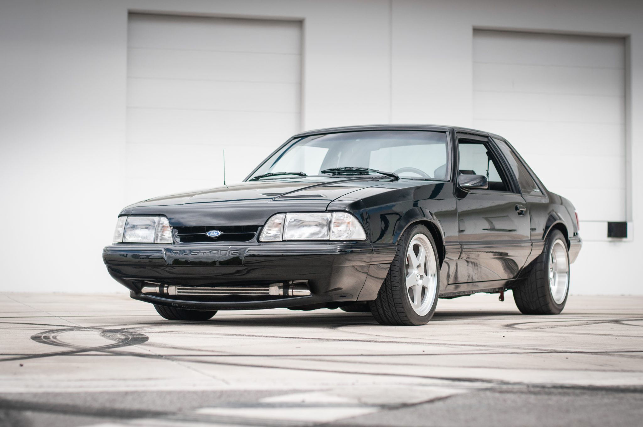 1993 Ford Fox-Body Mustang zu verkaufen – Black Turbo-5,0-V8 mit Fünfgang