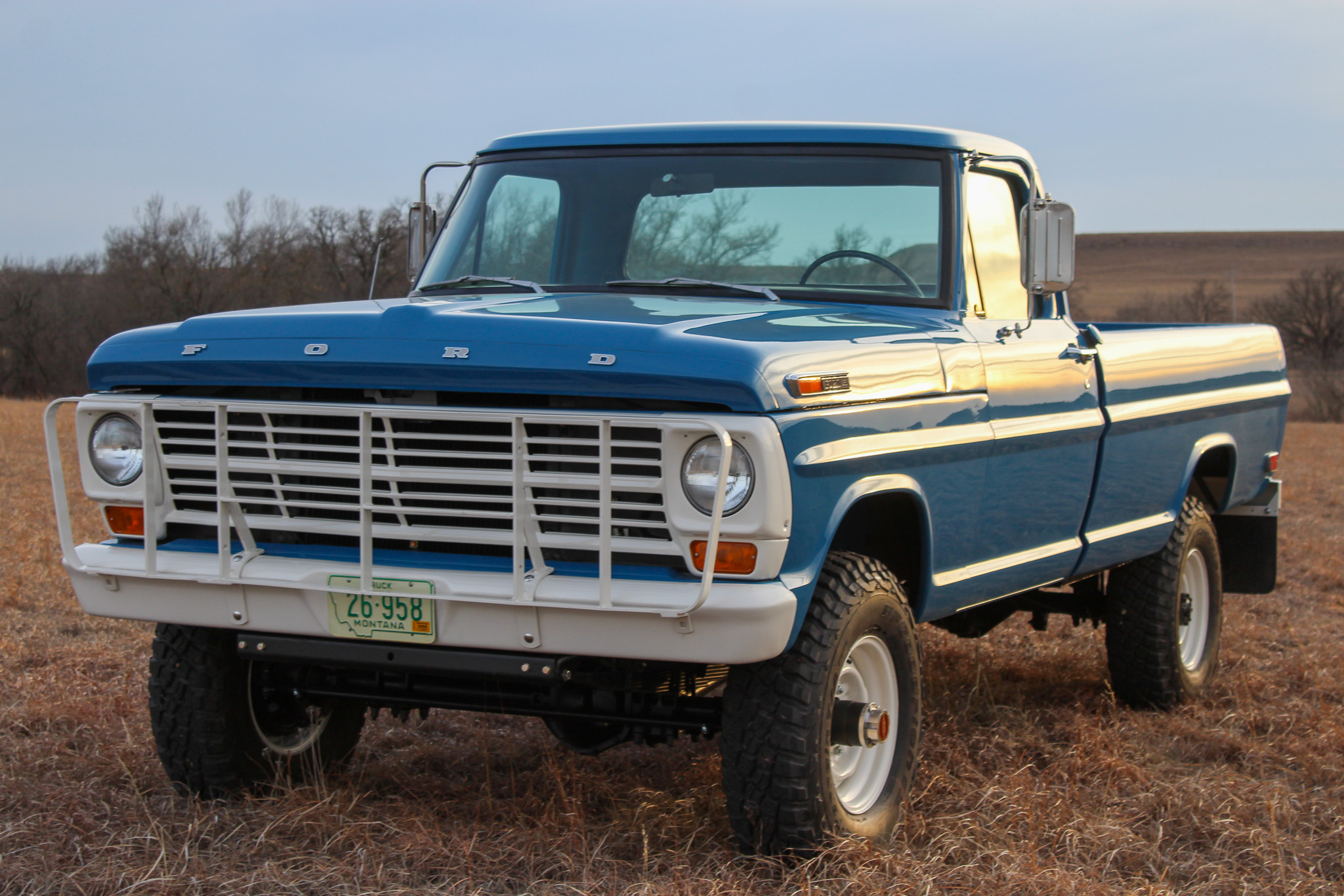1969 Ford F-Series 1967-1972 for Sale – Blue 360 V8 Four-Speed 4x4
