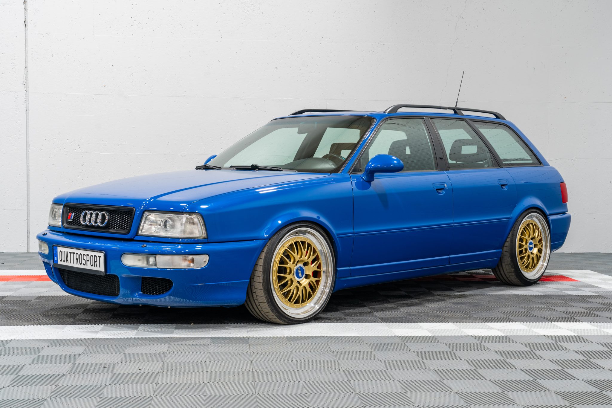1995 Audi RS2 à vendre – Break Metallic Blue Quattro turbo