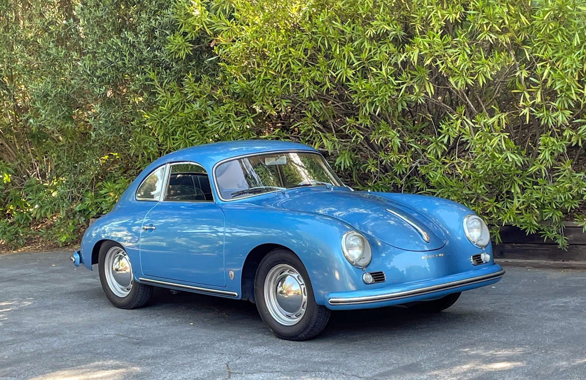 1956 Porsche 356A for Sale – Blue Flat-Four Four-Speed Classic