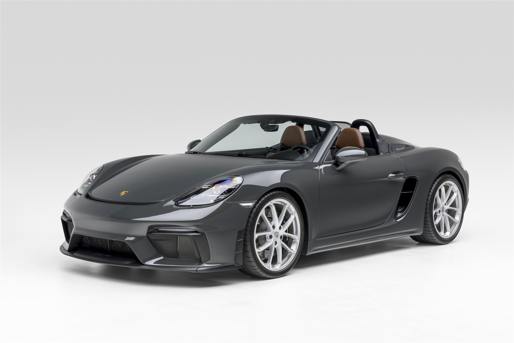 2022 Porsche 982 718 Boxster à vendre – Cabriolet Slate Grey flat-six manuel