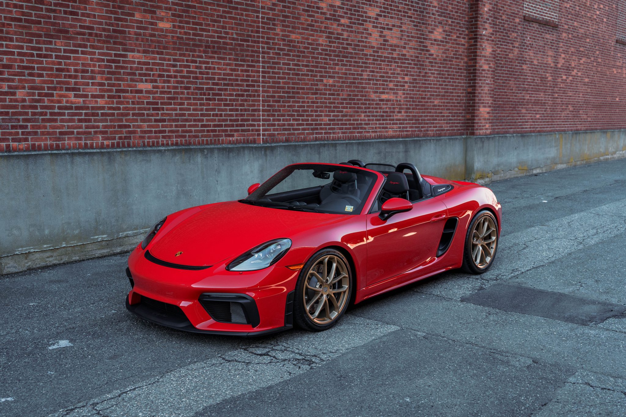 2023 Porsche 982 718 Boxster à vendre – Roadster 4.0 manuel rouge