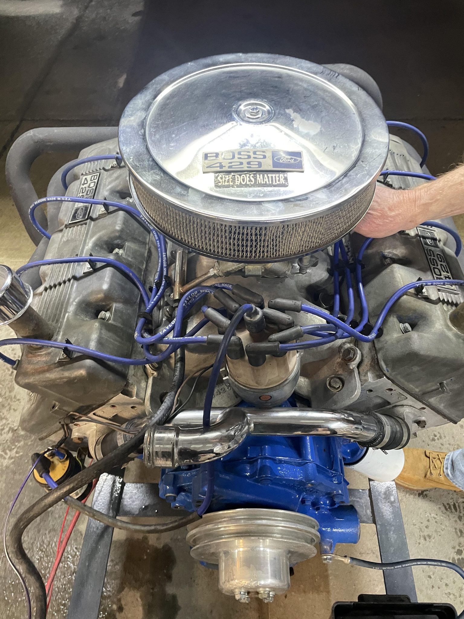 1969 Parts and Automobilia – Engines for Sale – Ford Boss 429ci V8