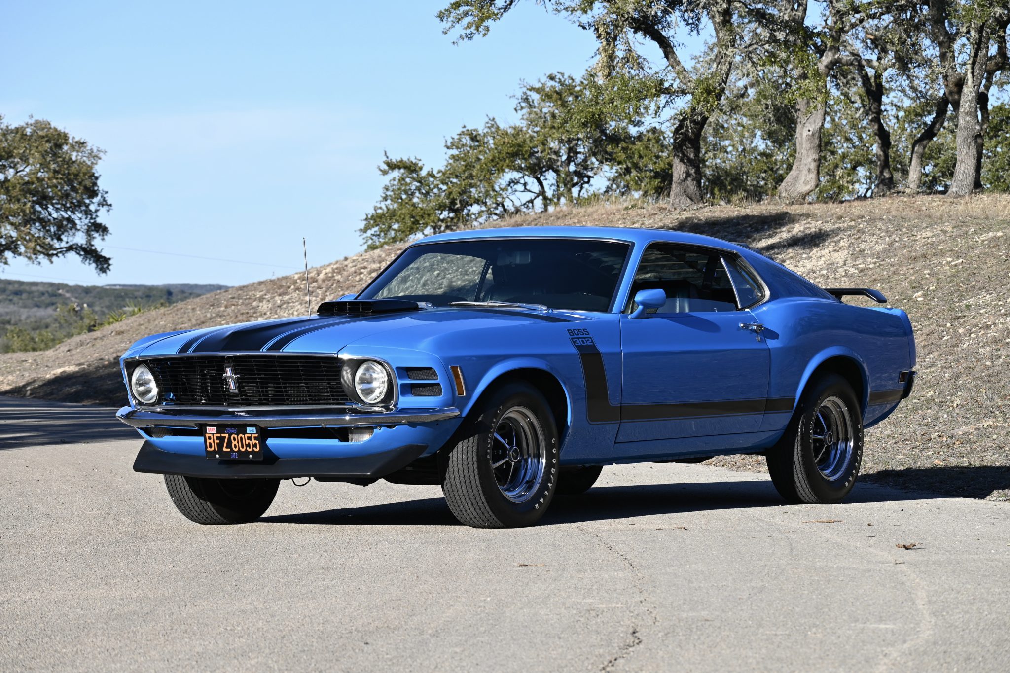 1970 Ford Mustang 1969-1973 for Sale – Grabber Blue 302 V8