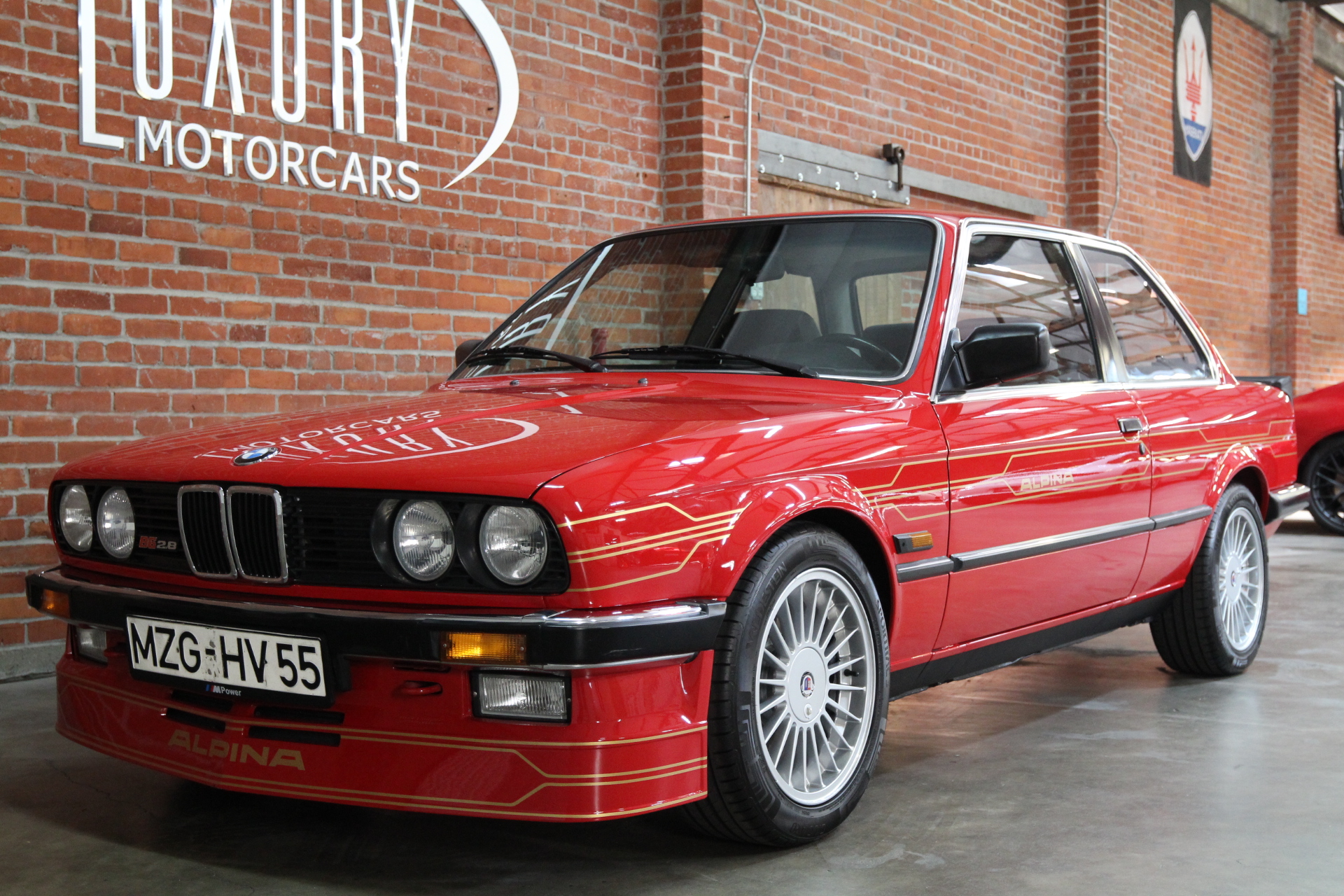 1986 BMW Alpina for Sale – Cinnabar Red Manual Performance Sedan