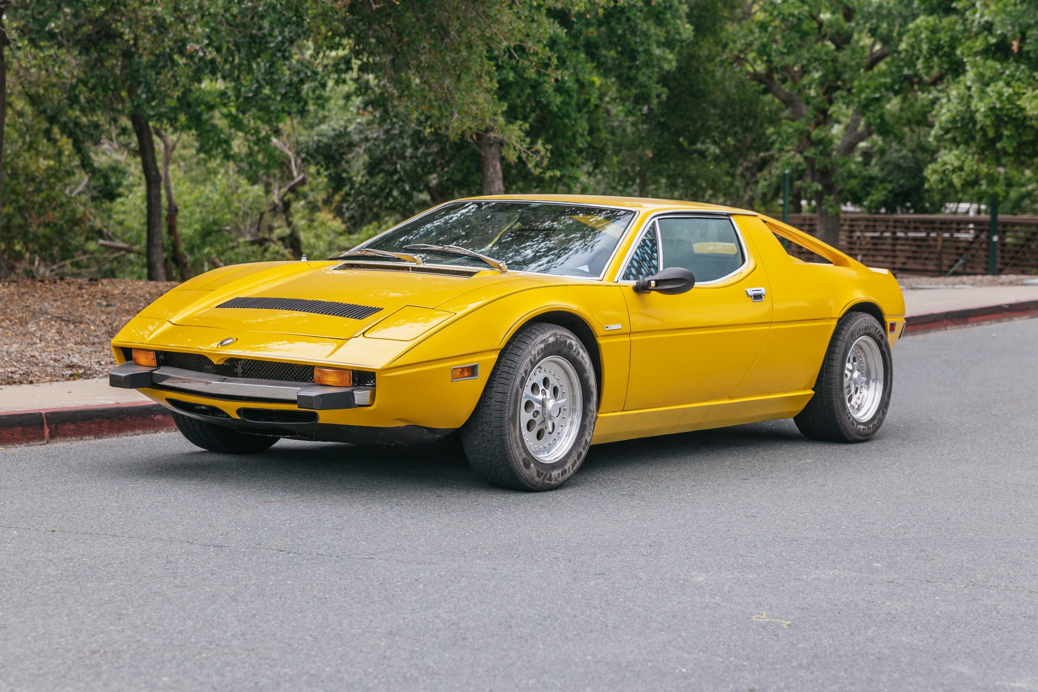 1974 Maserati Merak à vendre – Grand tourisme V6 jaune à moteur central