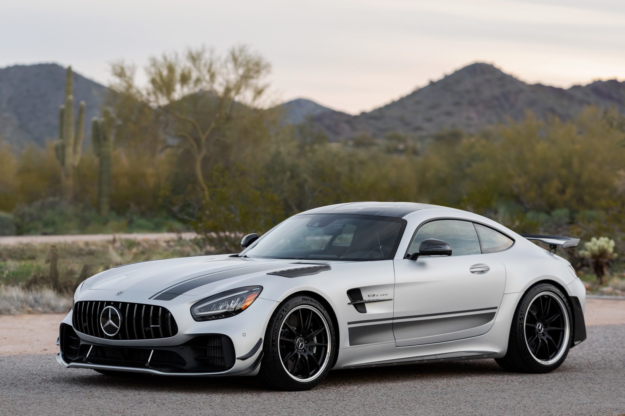 2020 Mercedes-Benz AMG for Sale – Iridium Silver Magno V8 Performance Coupe