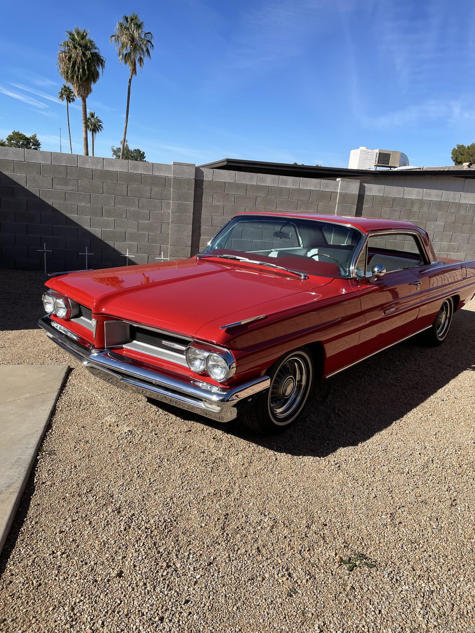 1962 Pontiac Grand Prix for Sale – Red Tri-Power Four-Speed Coupe