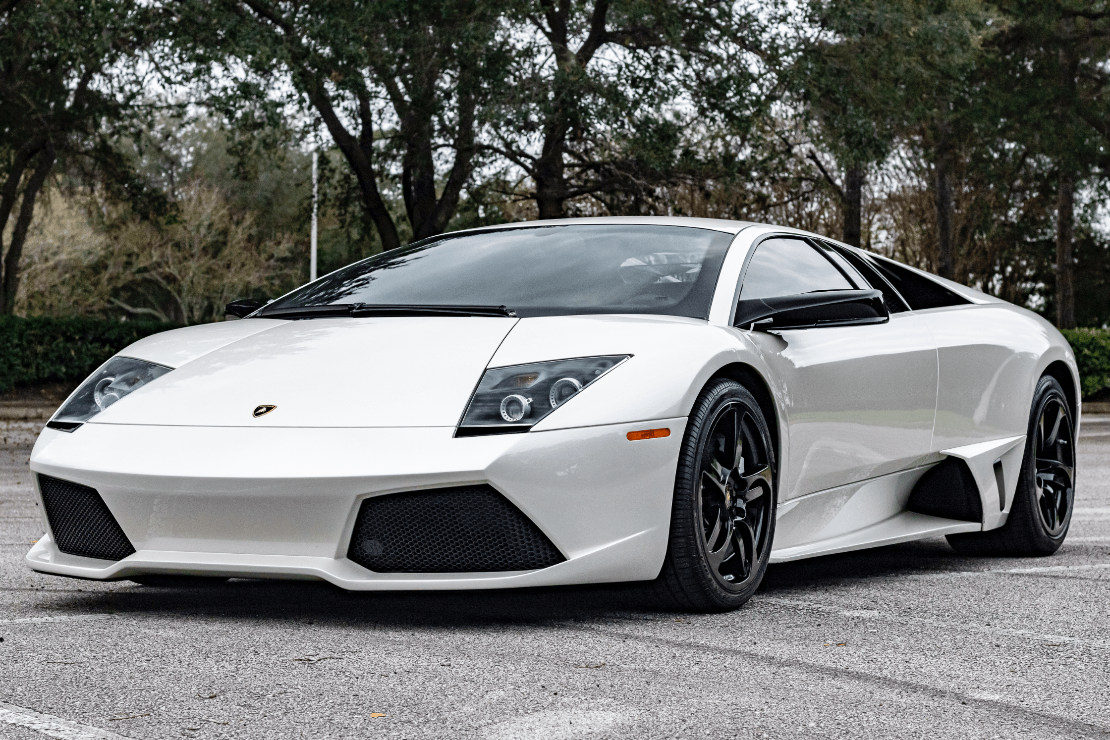 2008 Lamborghini Murciélago zu verkaufen – Weißer V12 mit E-Gear