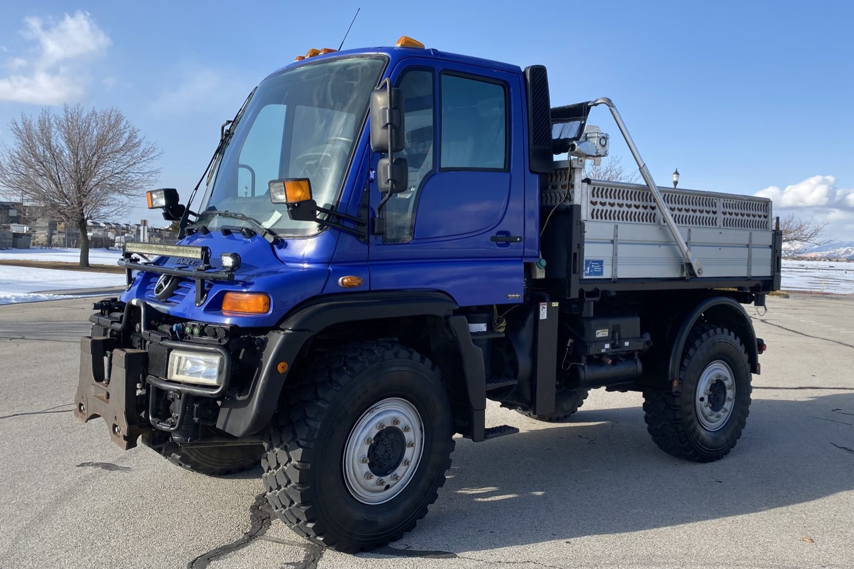 2003 Mercedes-Benz Unimog à vendre – 4x4 turbodiesel 6,4 litres