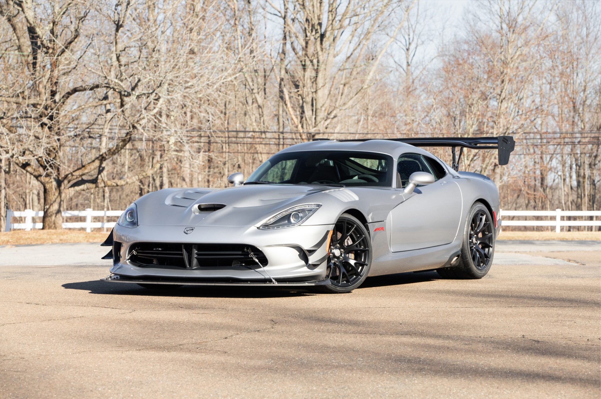 2017 Dodge Viper (2013-2017) zu verkaufen – Silberner ACR V10