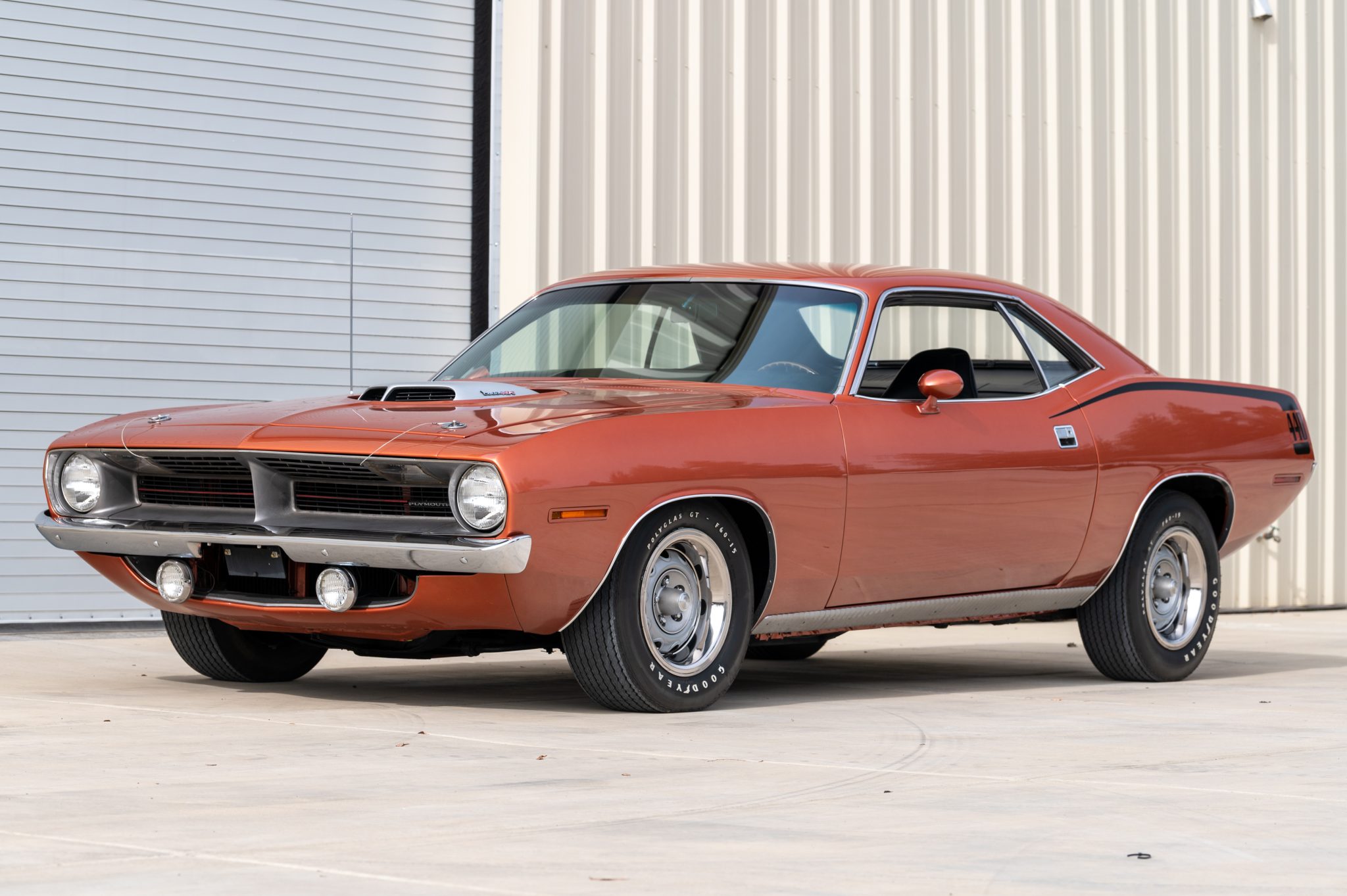 1970 Plymouth Barracuda zu verkaufen – Orange 440 Six-Barrel