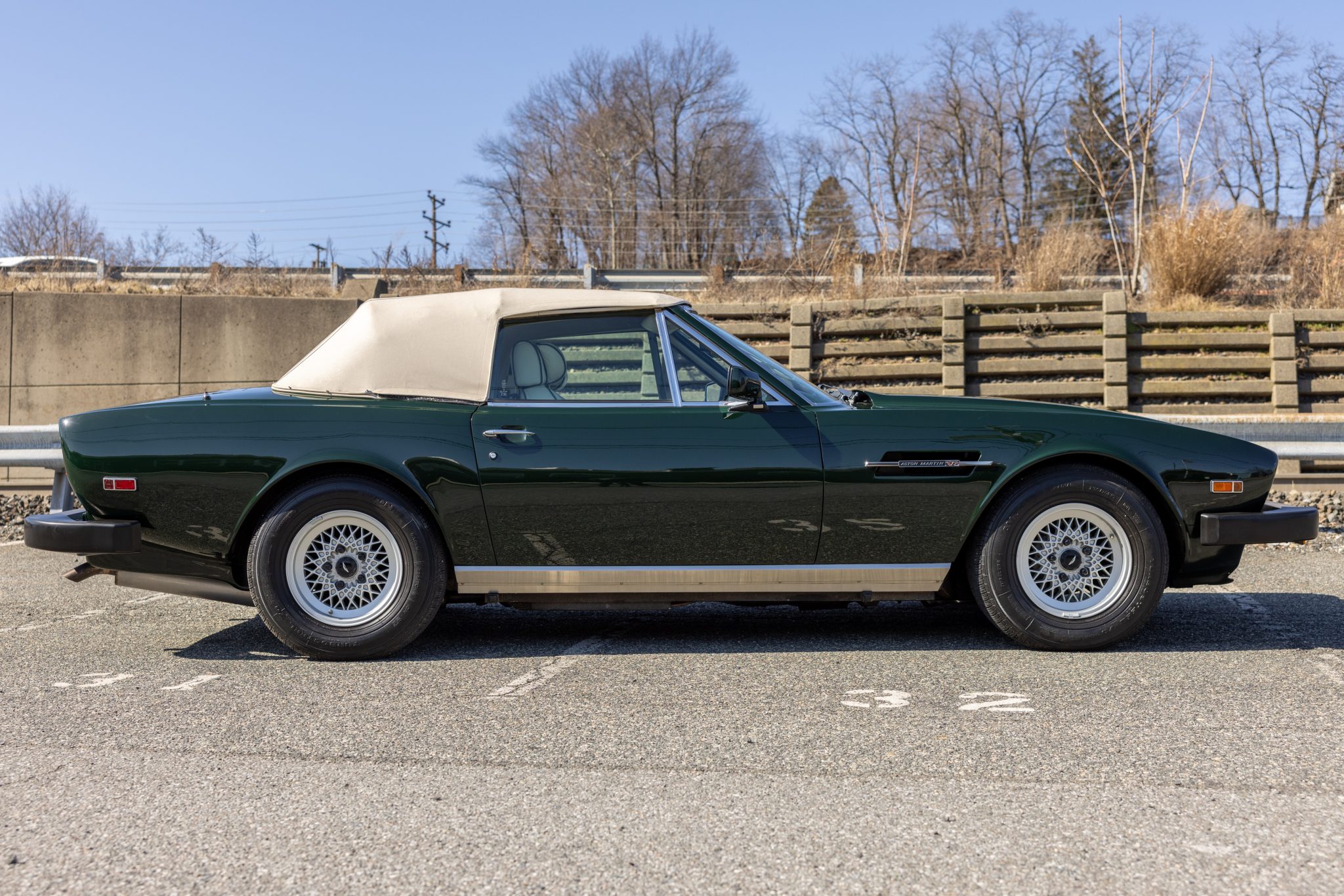1988 Aston Martin V8 (1977-1989) for Sale – Green V8 Convertible