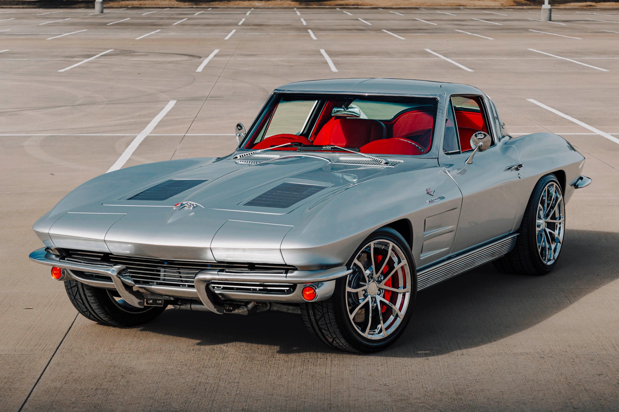 1963 Chevrolet Corvette C2 zu verkaufen – LSA-Kompressor-Restomod