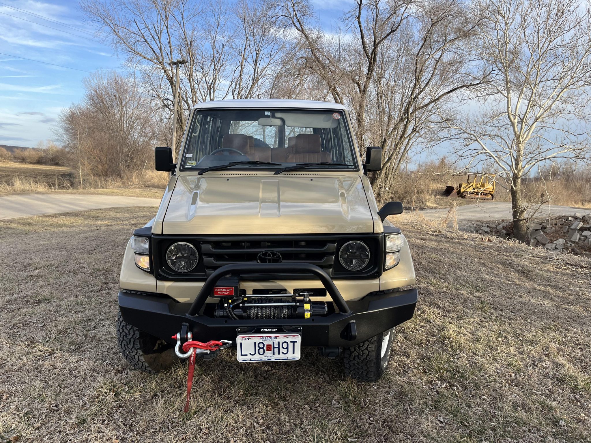 1994 Toyota Land Cruiser 70-Series à vendre – Diesel 4,2 litres beige