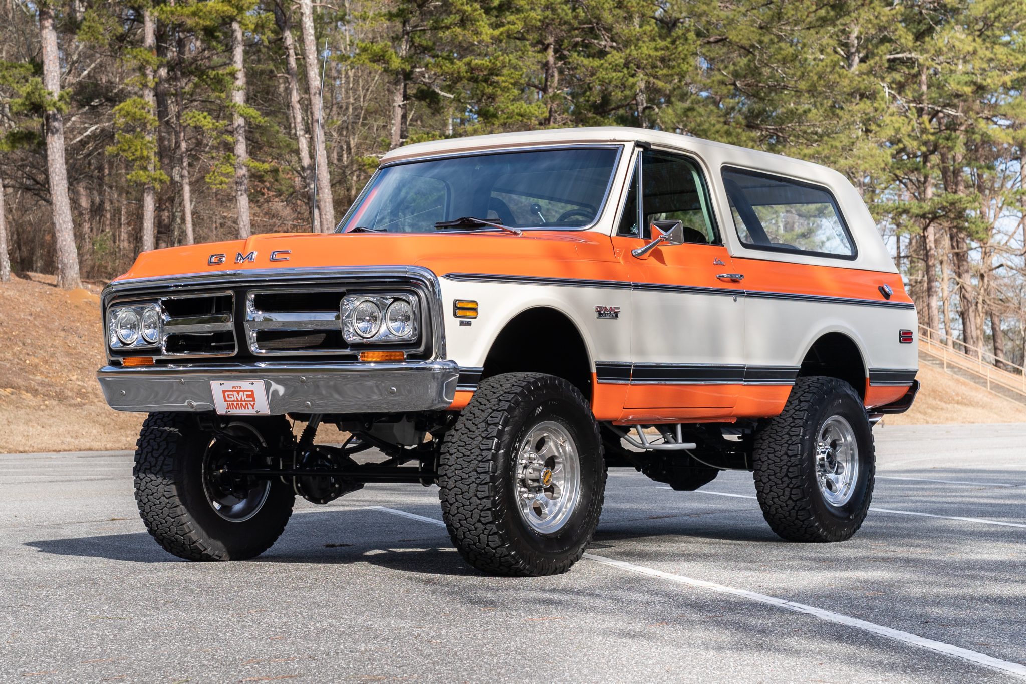 1972 GMC Jimmy (1970-1972) for Sale – Orange 6.0L V8 Restomod