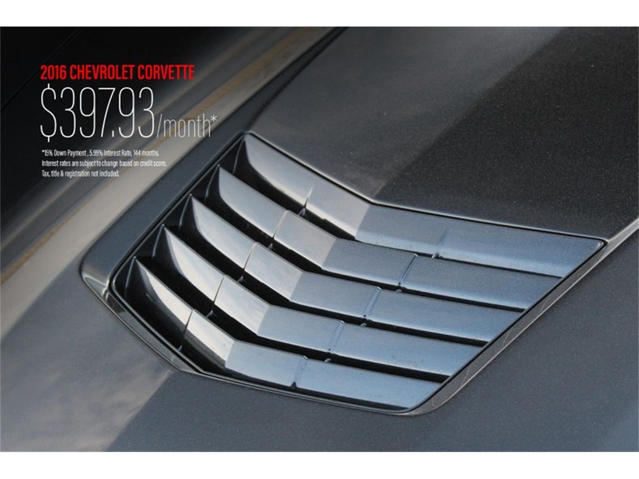 2016 Chevrolet Corvette