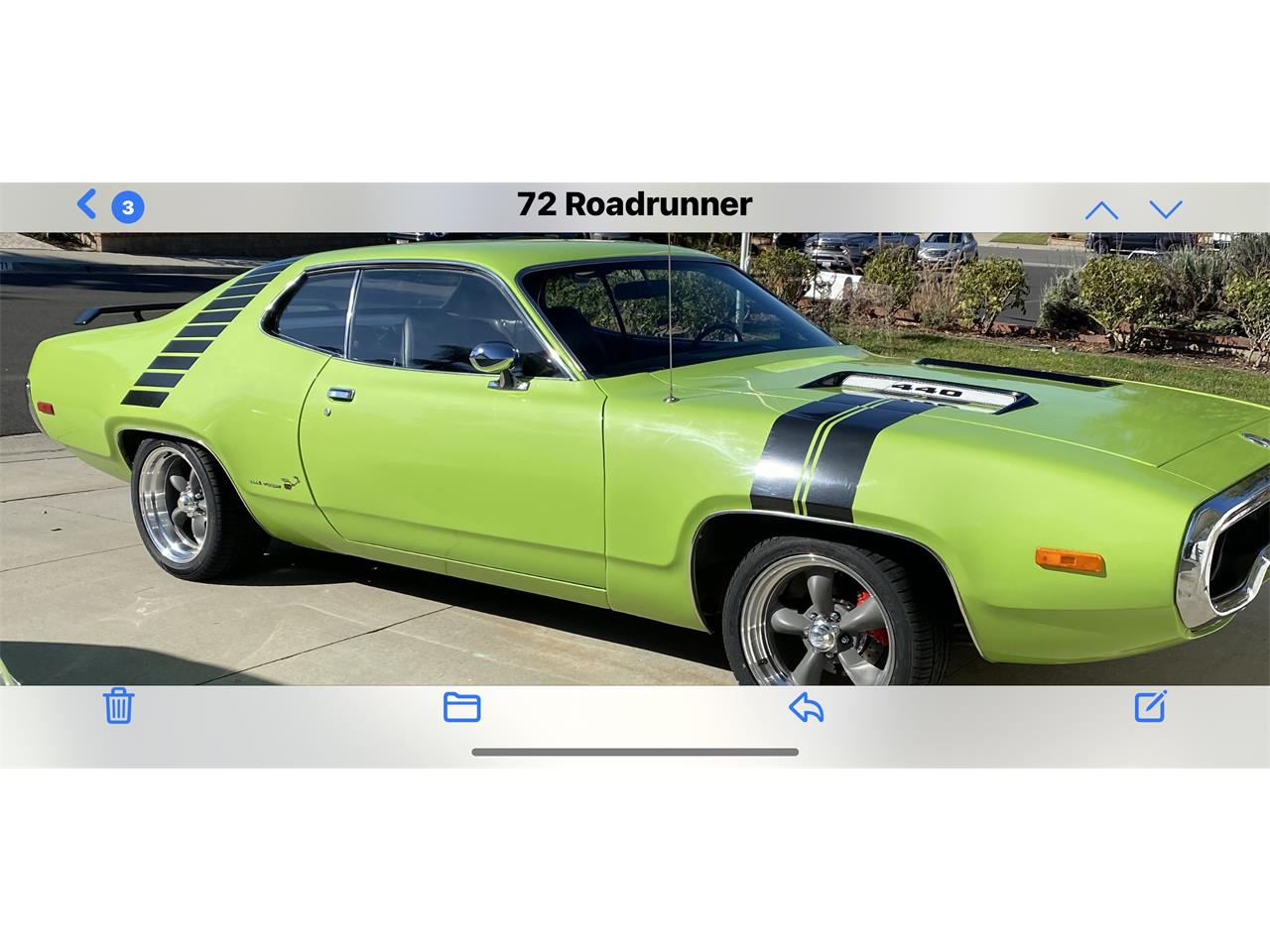 1972 Plymouth Road Runner