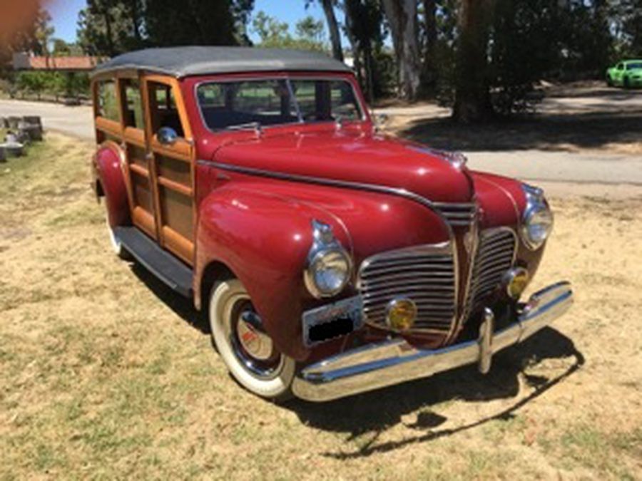 1941 Plymouth P12 Special Deluxe Woodie Wagon