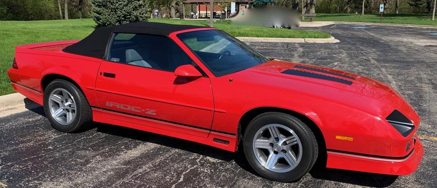 1989 Chevrolet Camaro Iroc-Z Convertible