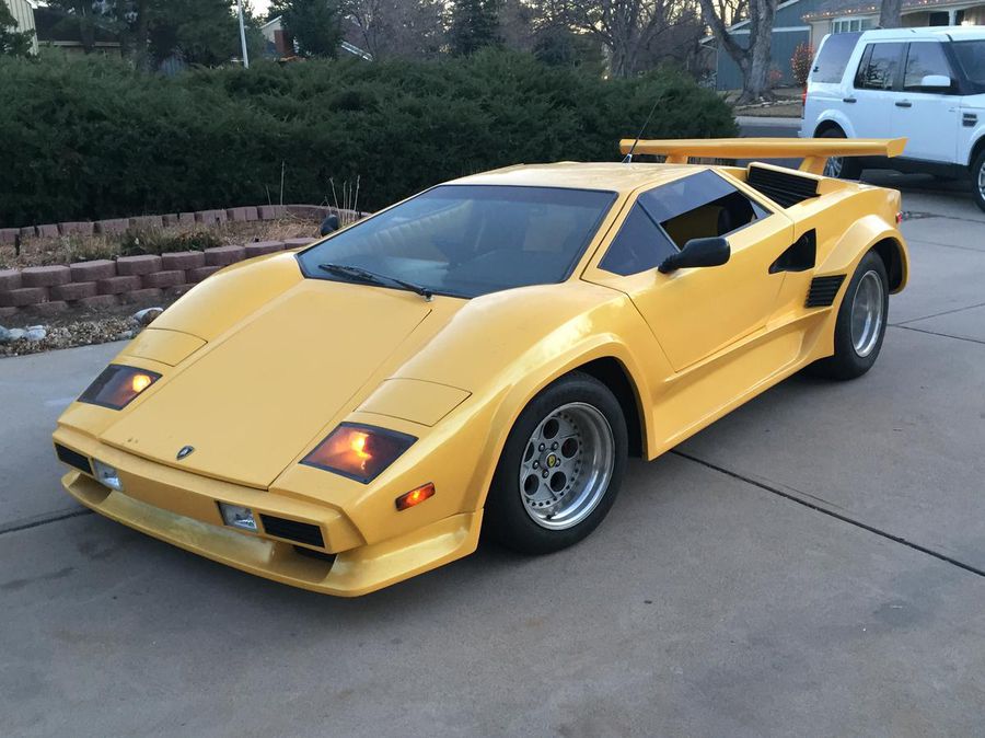 1981 Lamborghini Countach 5000S Custom Built! Recreational ...Replica.