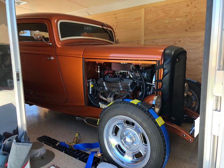 1932 Ford Model B Three Window Coupe