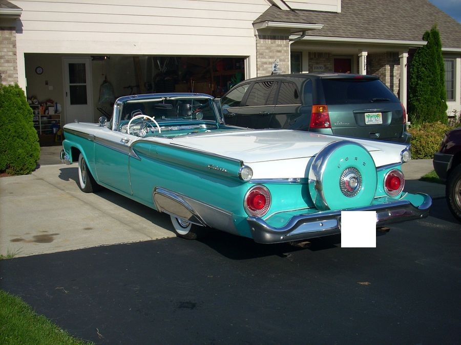 1959 Ford Skyliner Galaxie Trim
