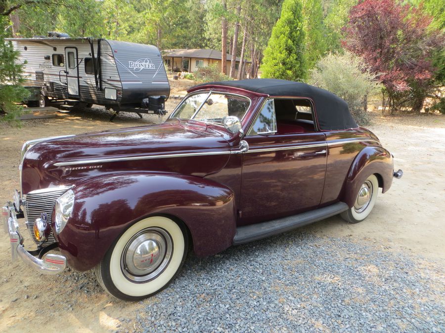 1940 Mercury Eight Convertible