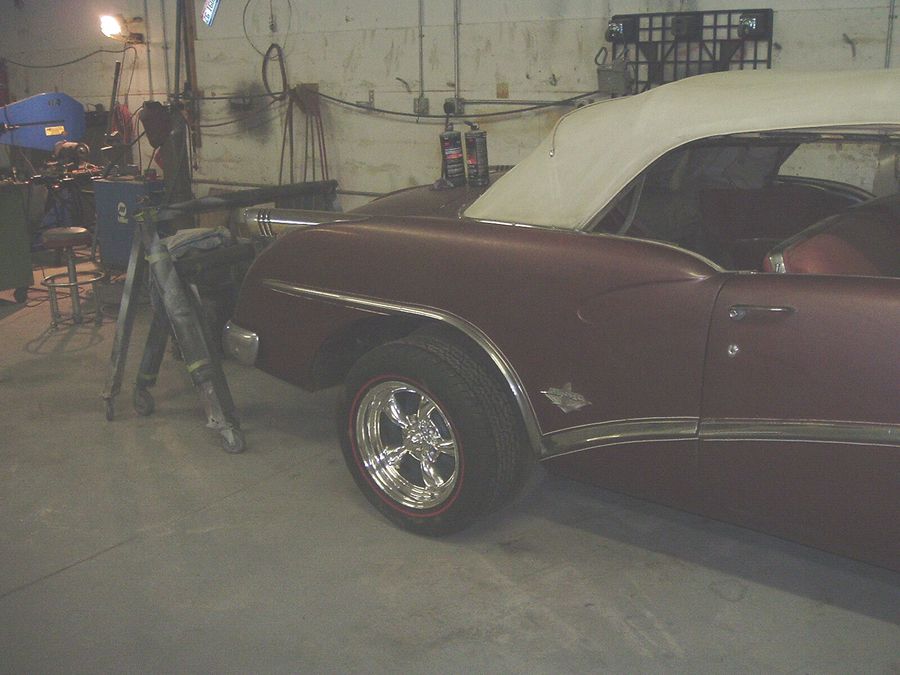 1954 Buick Skylark Body Style 54-4887sx  Trim  65  Build # 175