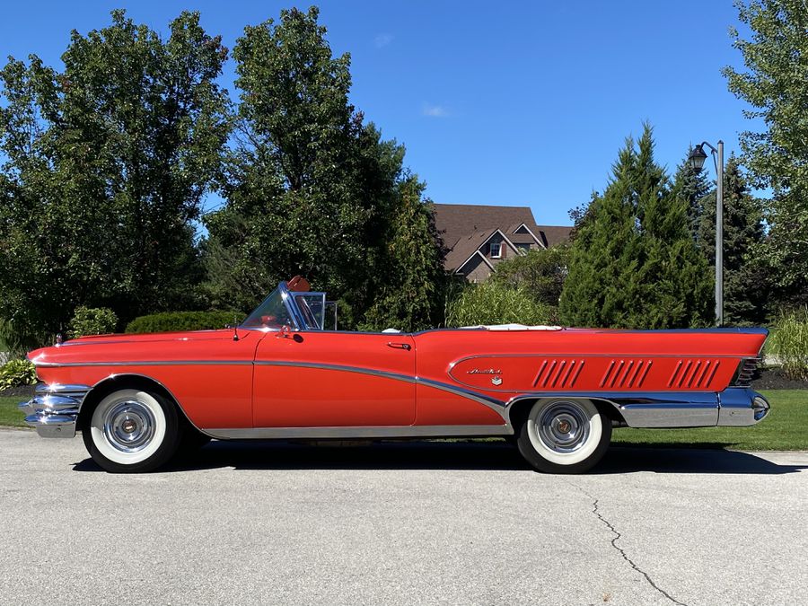 1958 Buick Limited 756 Two Door Convertible