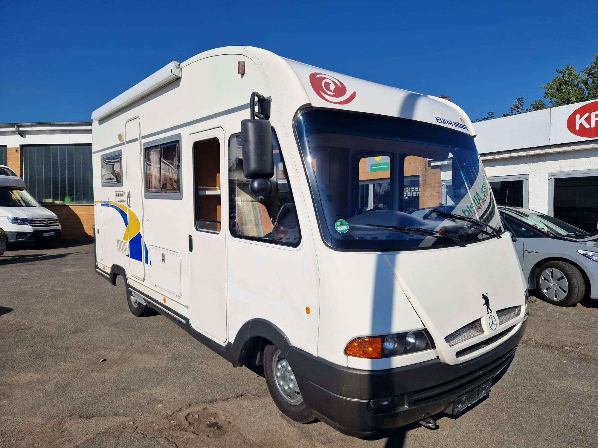 2002 Euramobil  Sprinter 316 Automatik Klima SAT Dusche 3,5t AHK