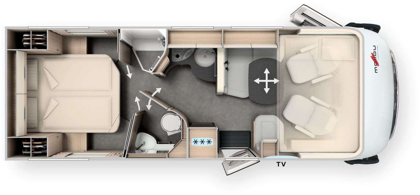 2020 Malibu  I 500 QB 9G Automatik|SAT-TV|2xSolar