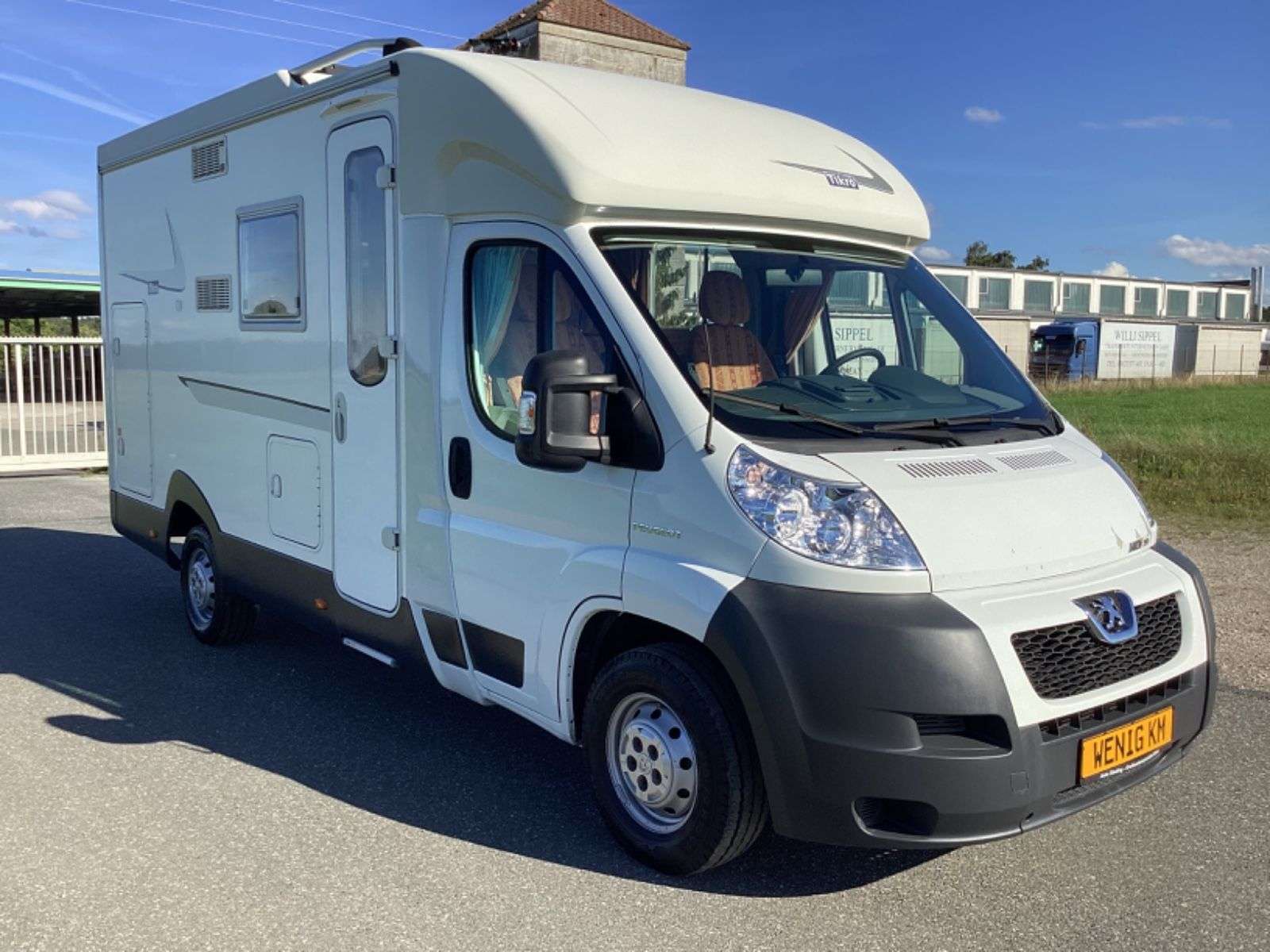 2008 Seitz  Tikro Teilint.GFK Aufbau - Klima - gr. Garage..