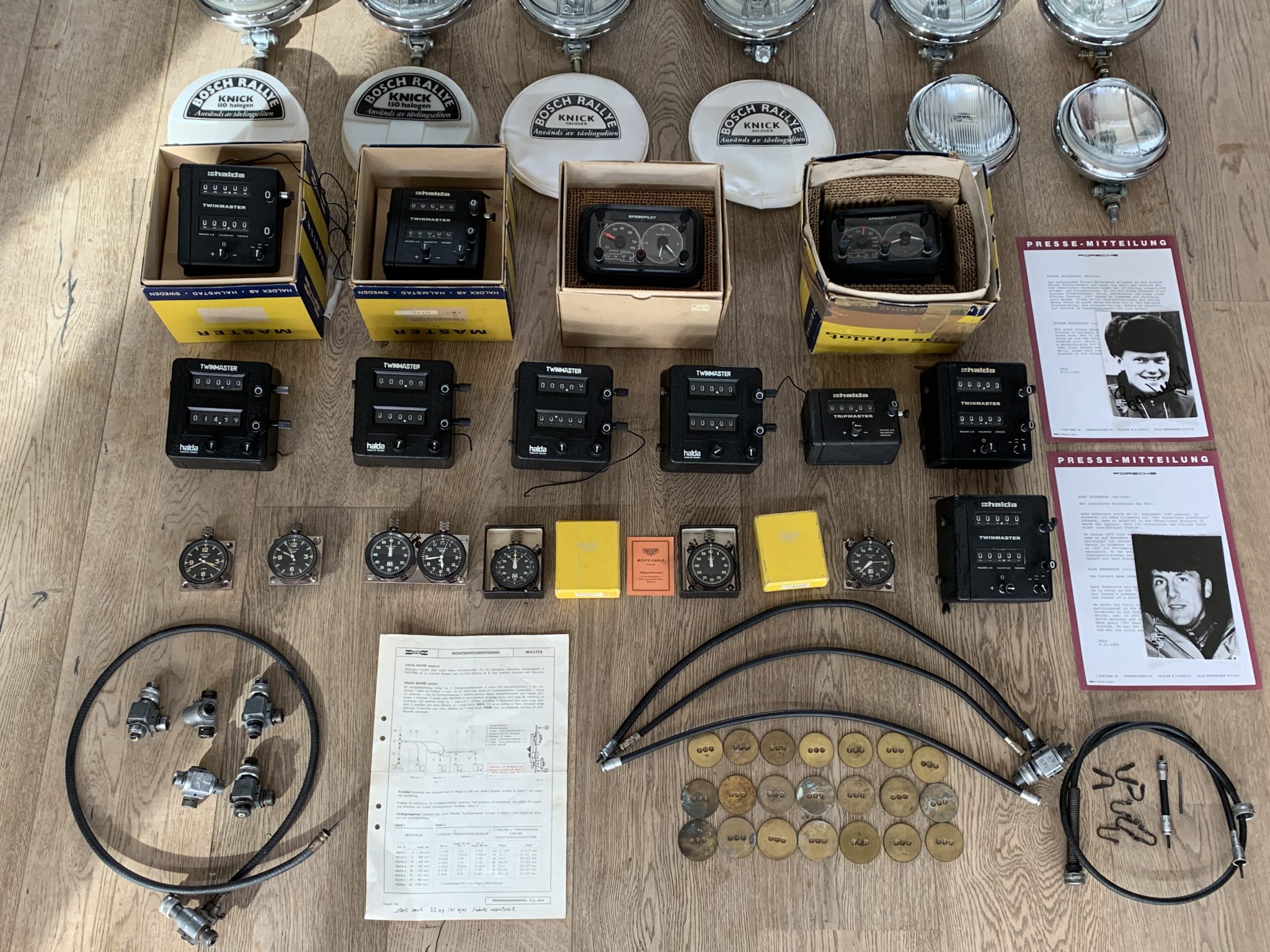 1960s-70s Rally Accessory Collection