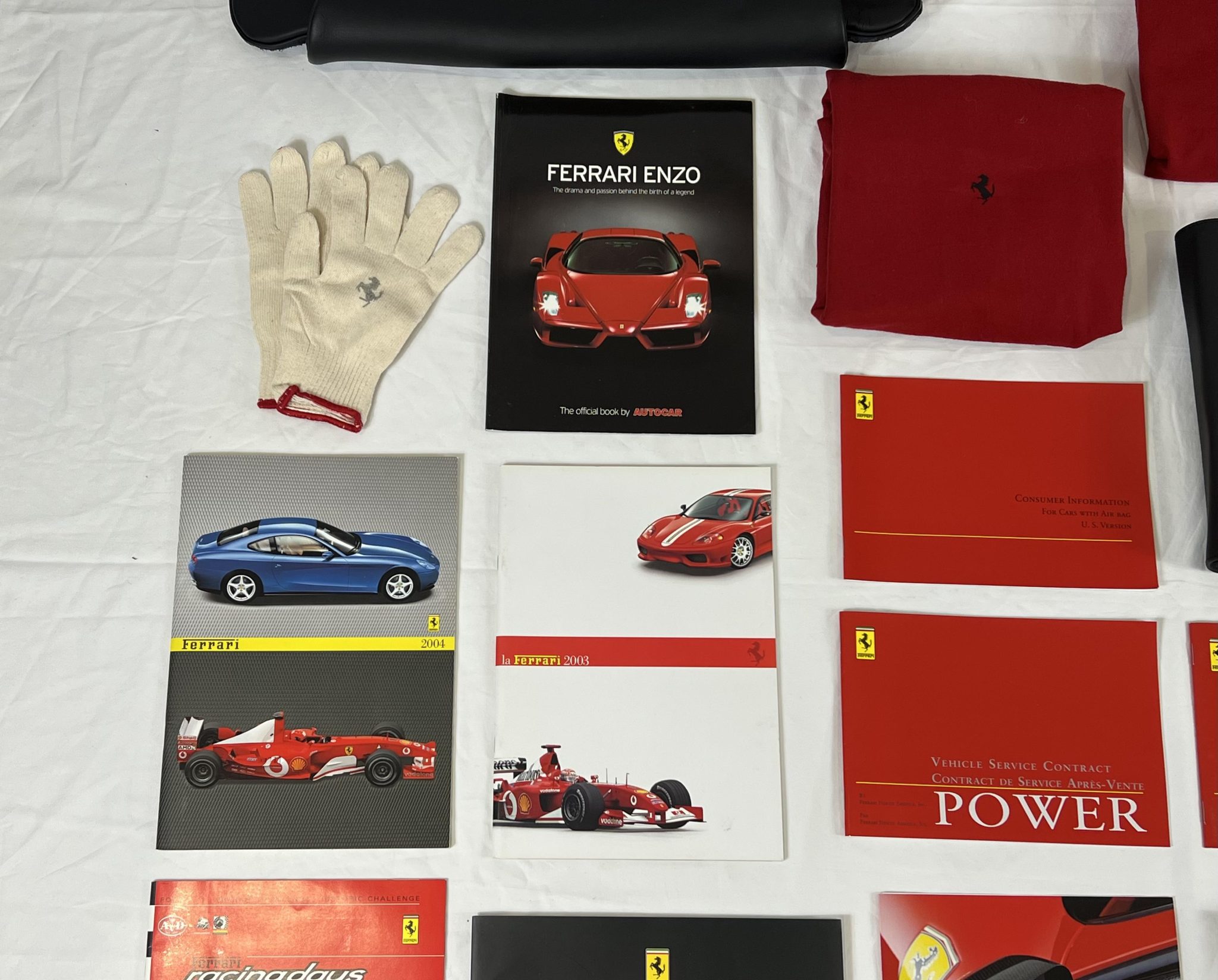 Ferrari Enzo Luggage Set, Literature, and Memorabilia