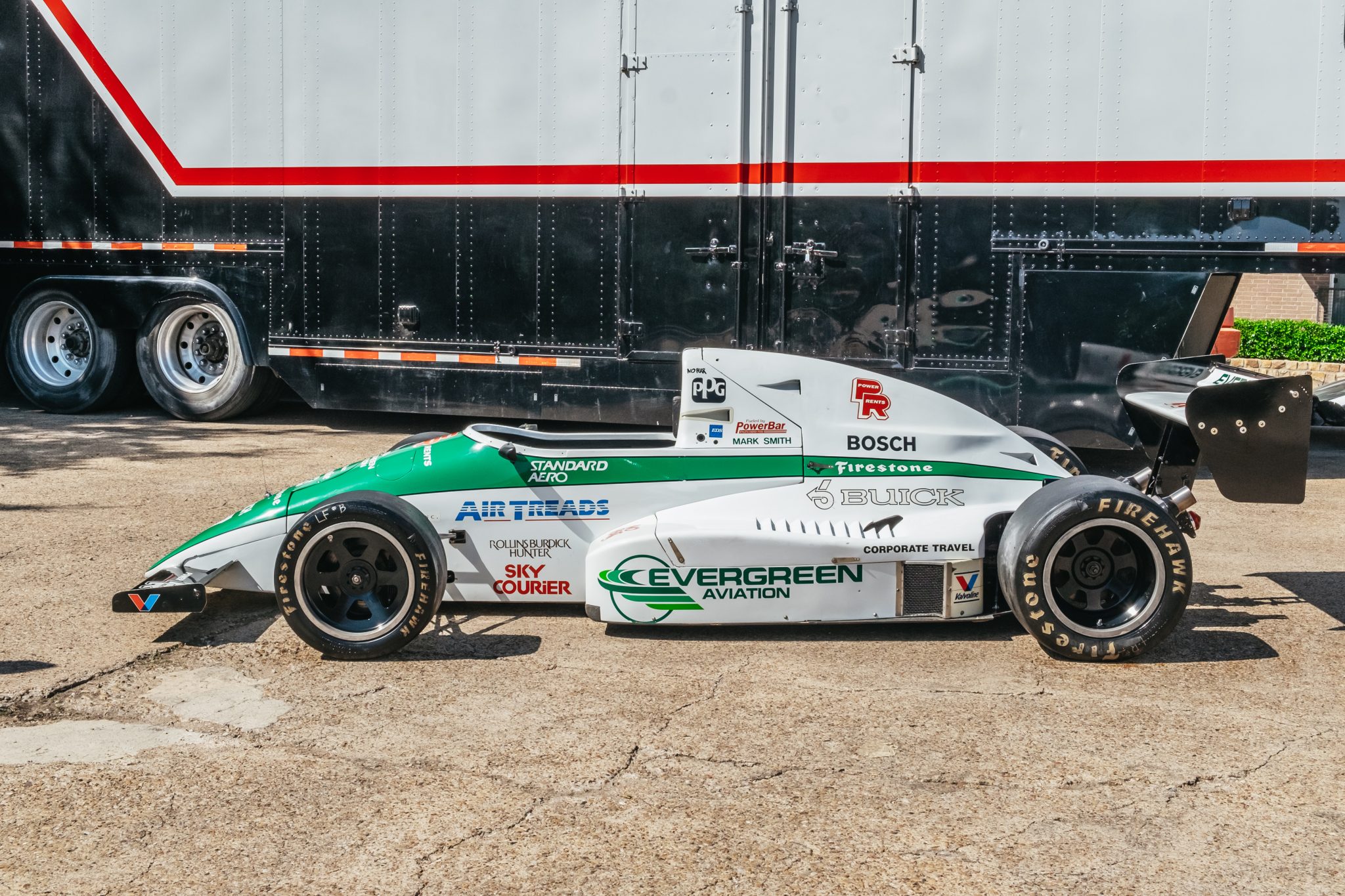 1989 March Indy Lights MKII Race Car Roller 