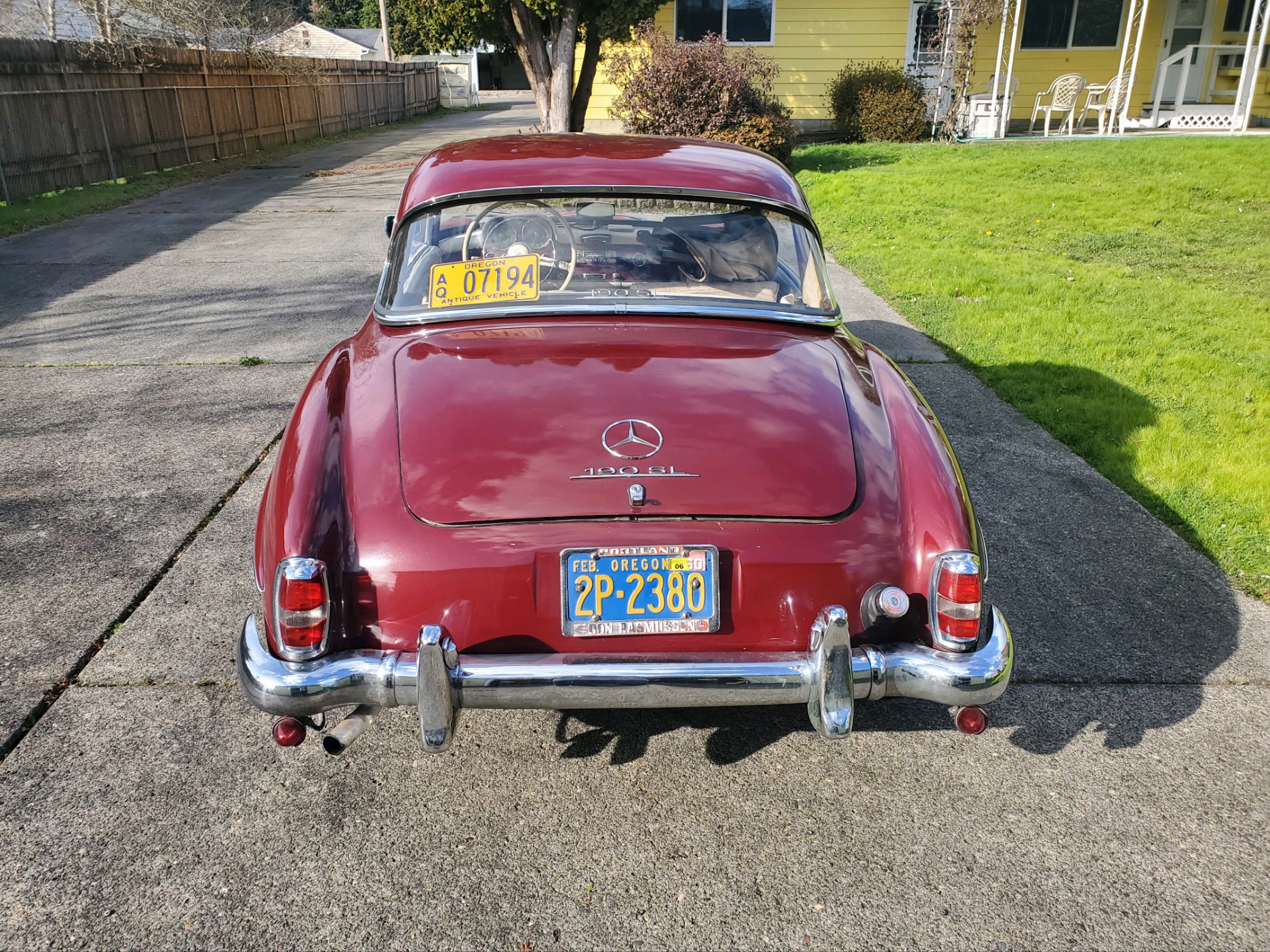 1957 Mercedes-Benz 190SL 