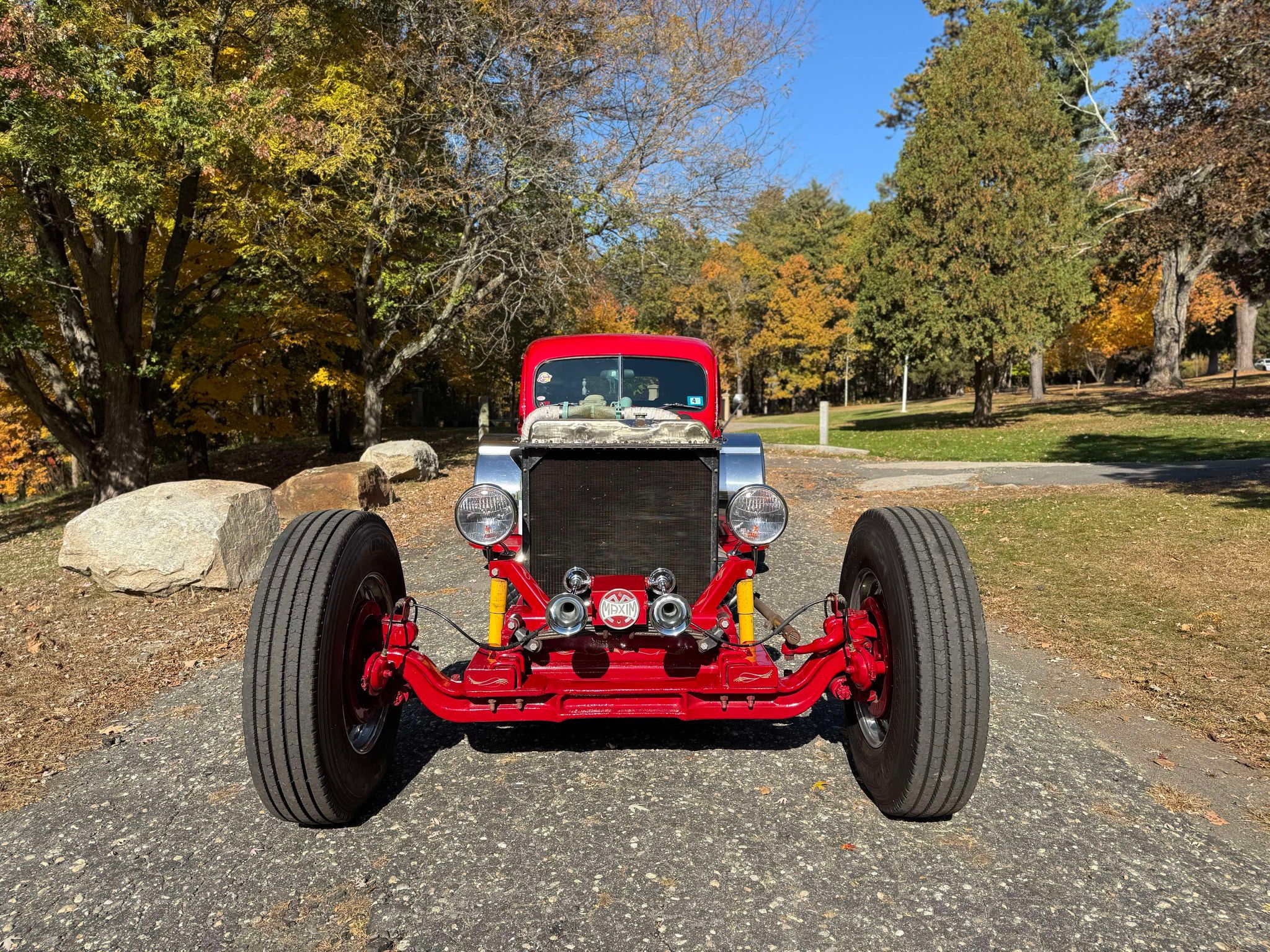 8V92 Detroit Diesel-Powered “Red Screamer” Custom Pickup