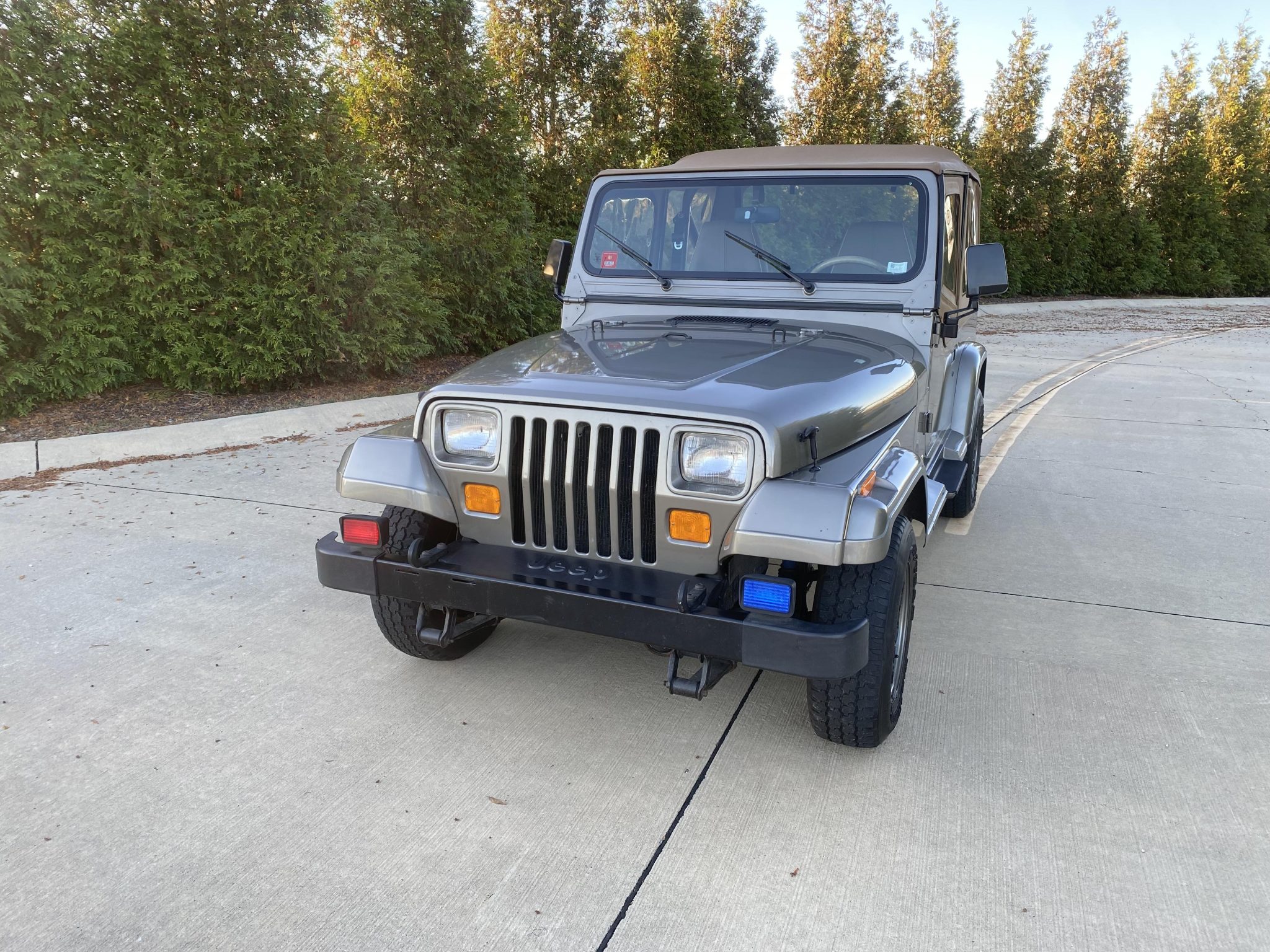 1991 Jeep Wrangler YJ (1987-1995) 