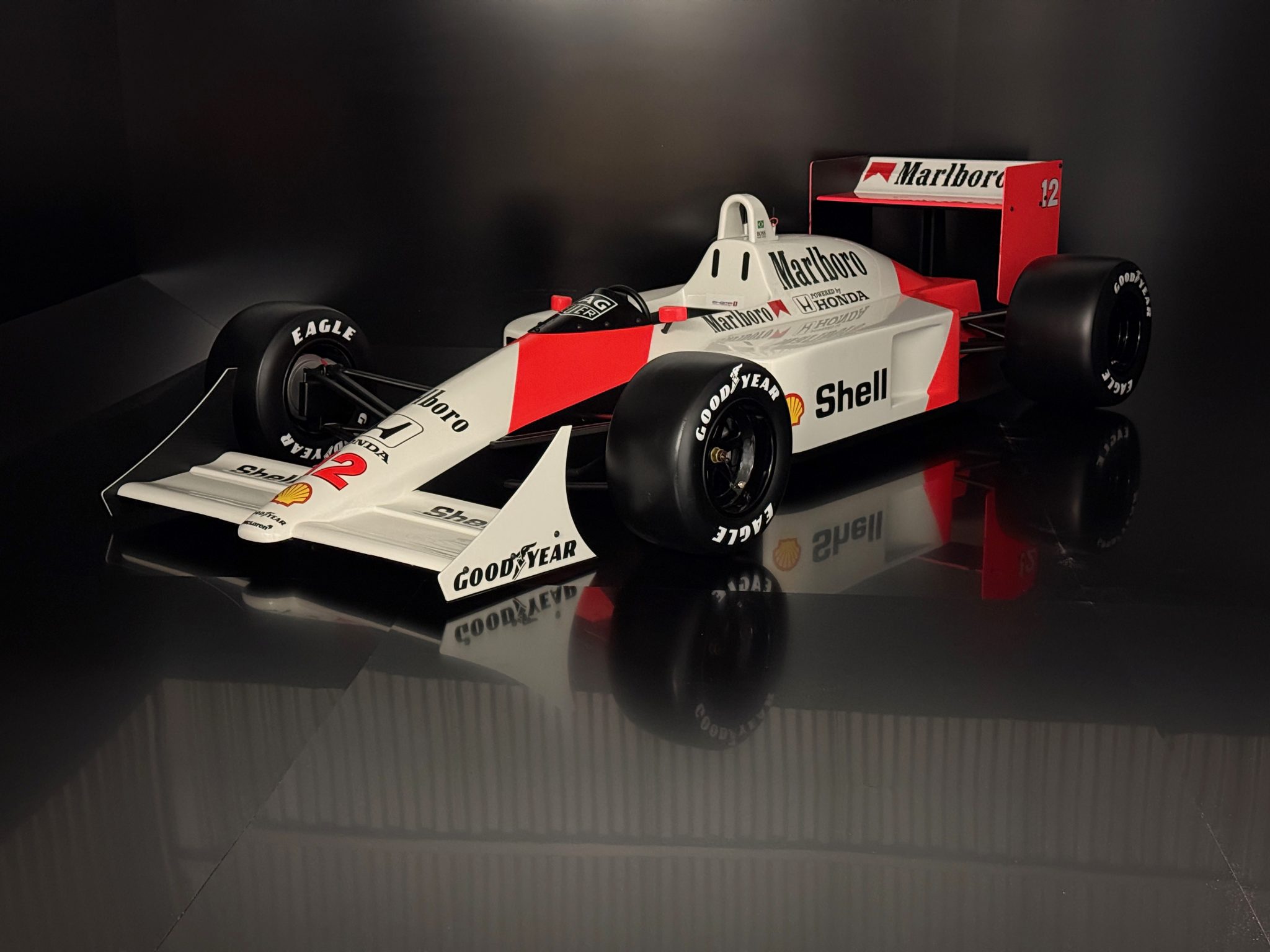 Half-Scale McLaren MP4/4 Display Model