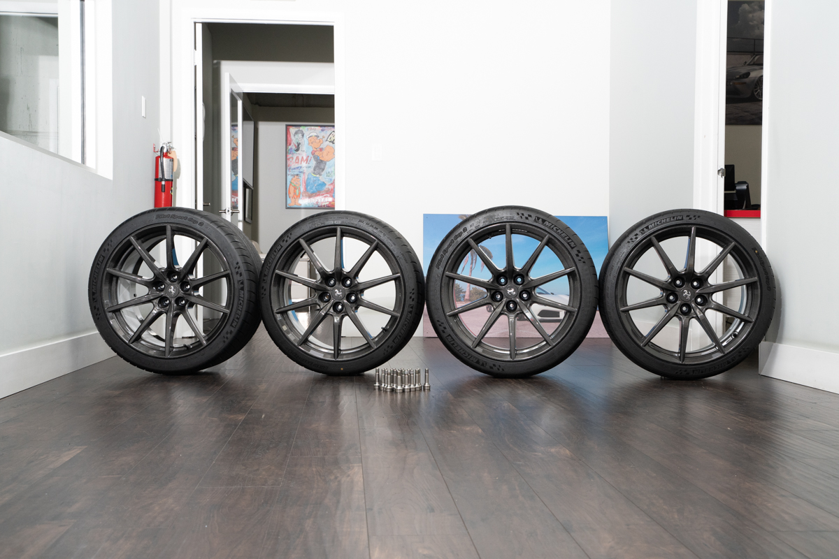 20×9.5″ and 20×11.5″ Carbon-Fiber Wheels for Ferrari SF90