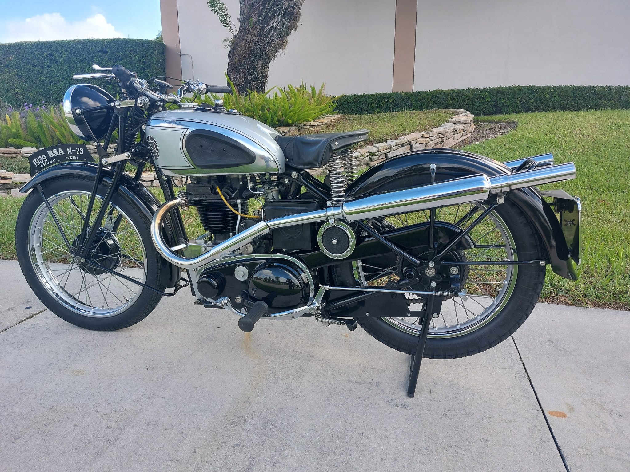 1939 BSA M23 Silver Star 