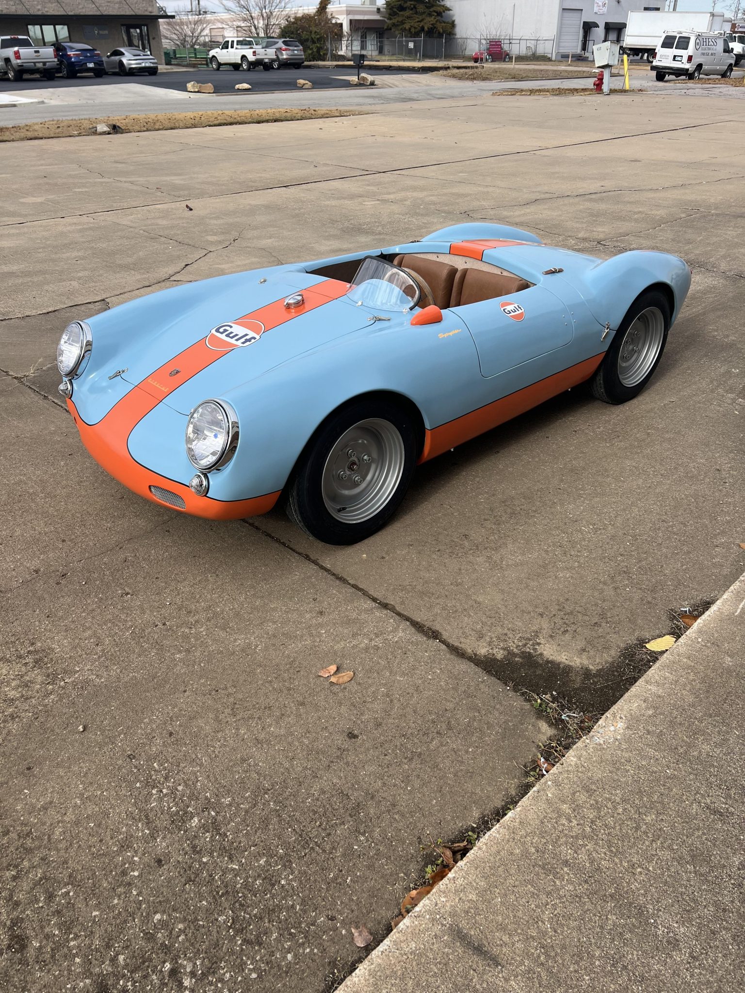 Porsche 550 Spyder-Style Go Kart
