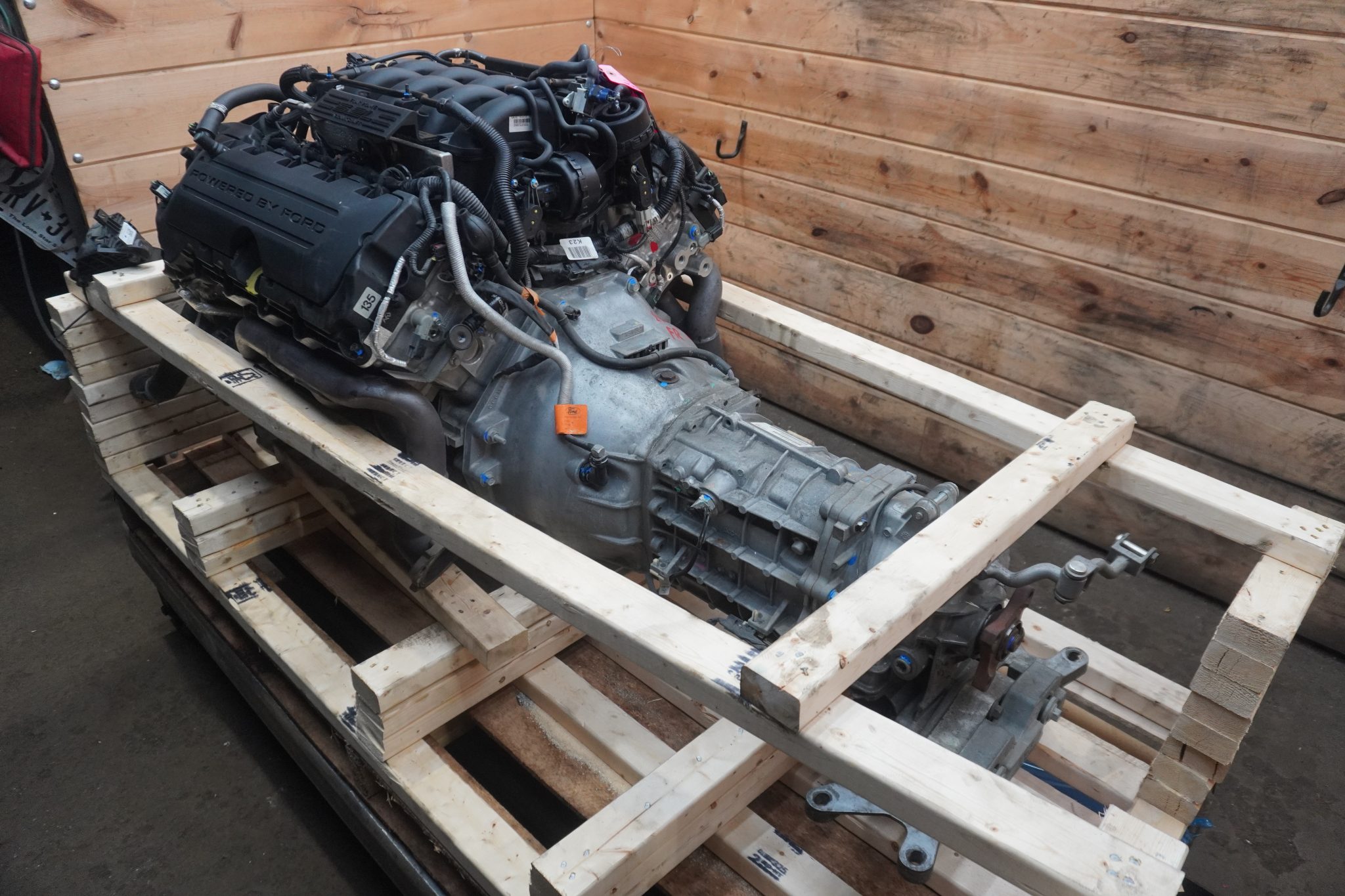 Ford 5.2L Voodoo V8 Engine and Tremec 6-Speed Manual Transmission
