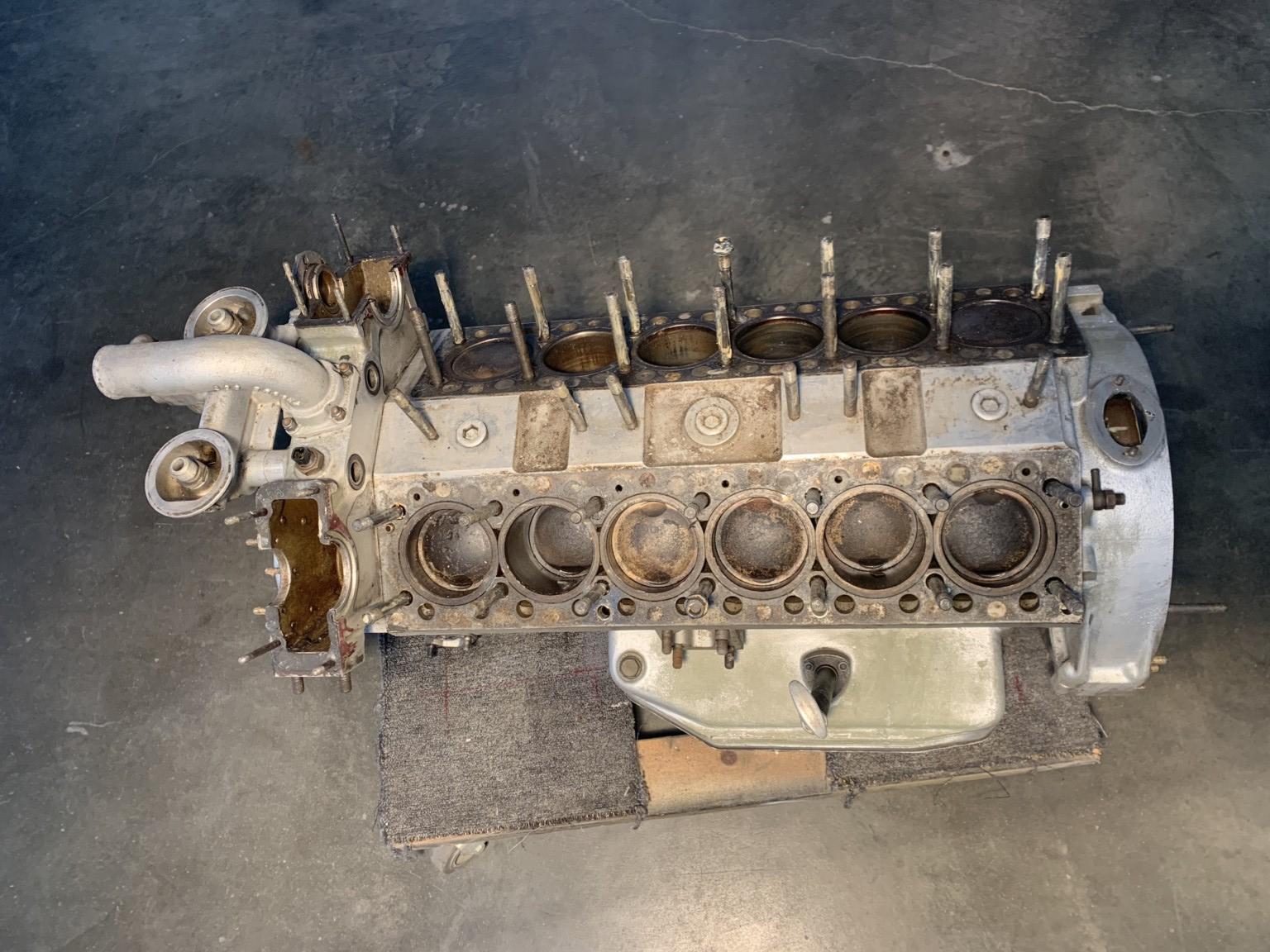 Partially Rebuilt 1969 Ferrari V12 Engine