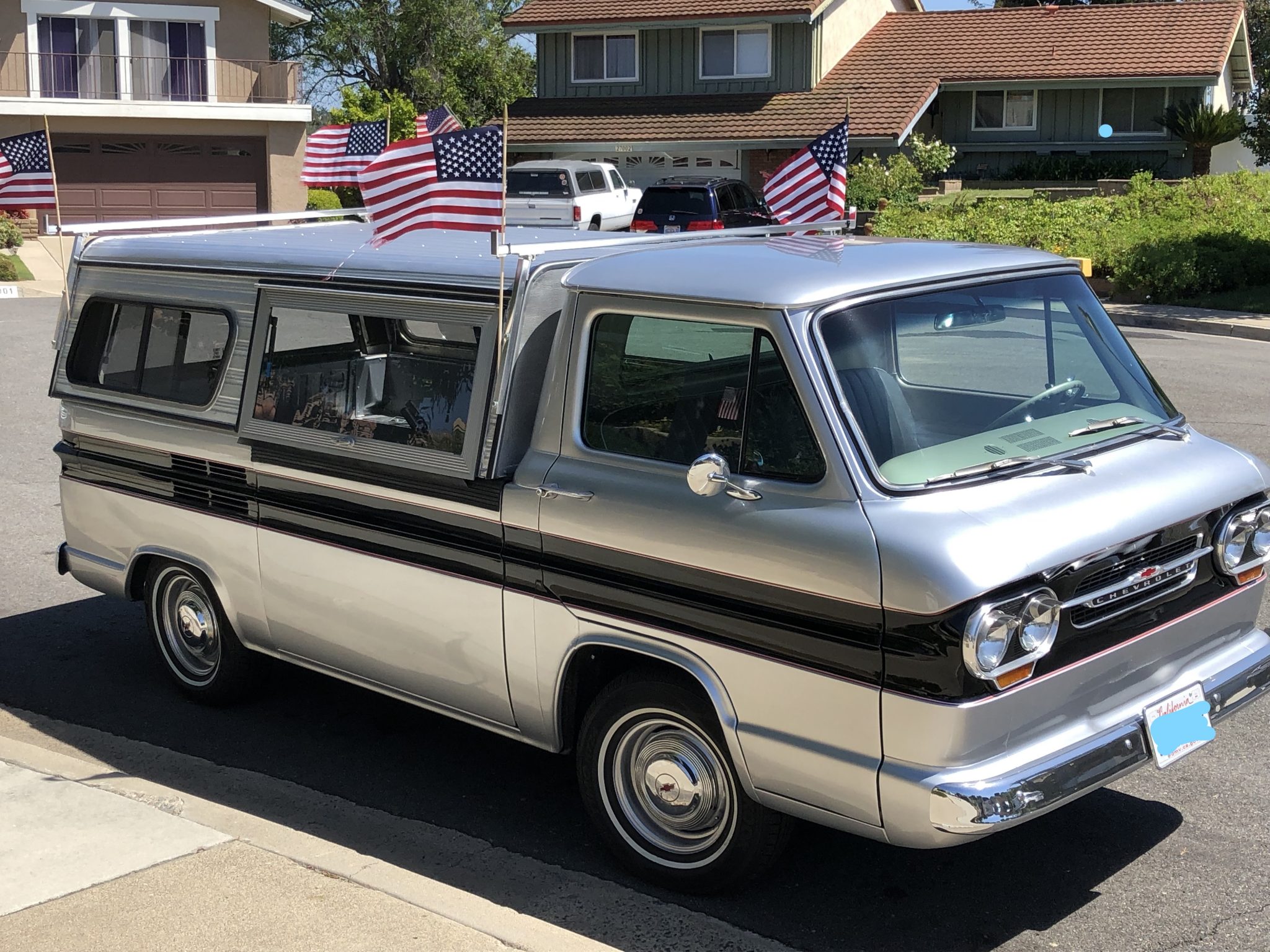 1962 Chevrolet Corvair Rampside and Loadside Pickup 