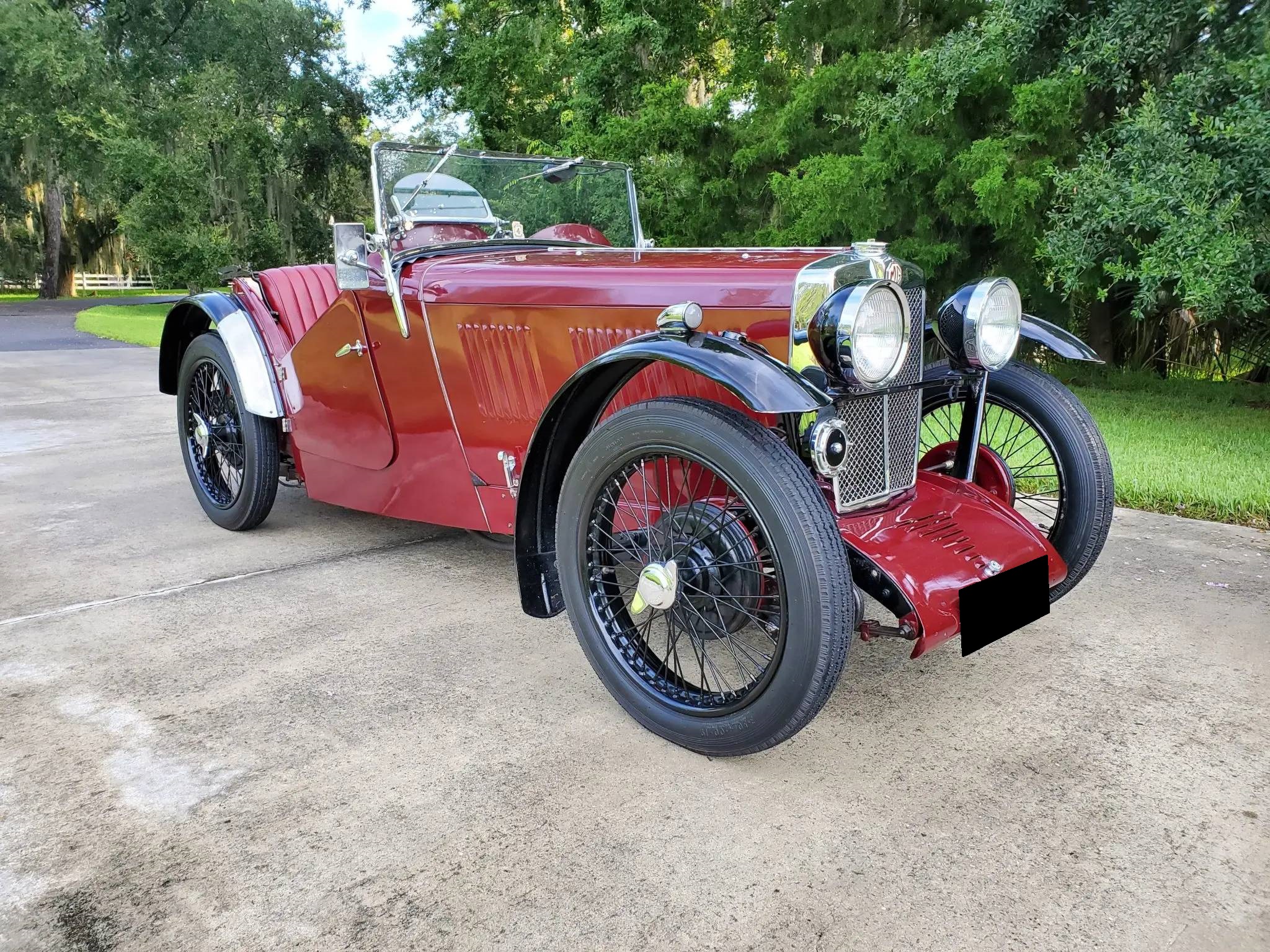 1933 MG J2 Midget 
