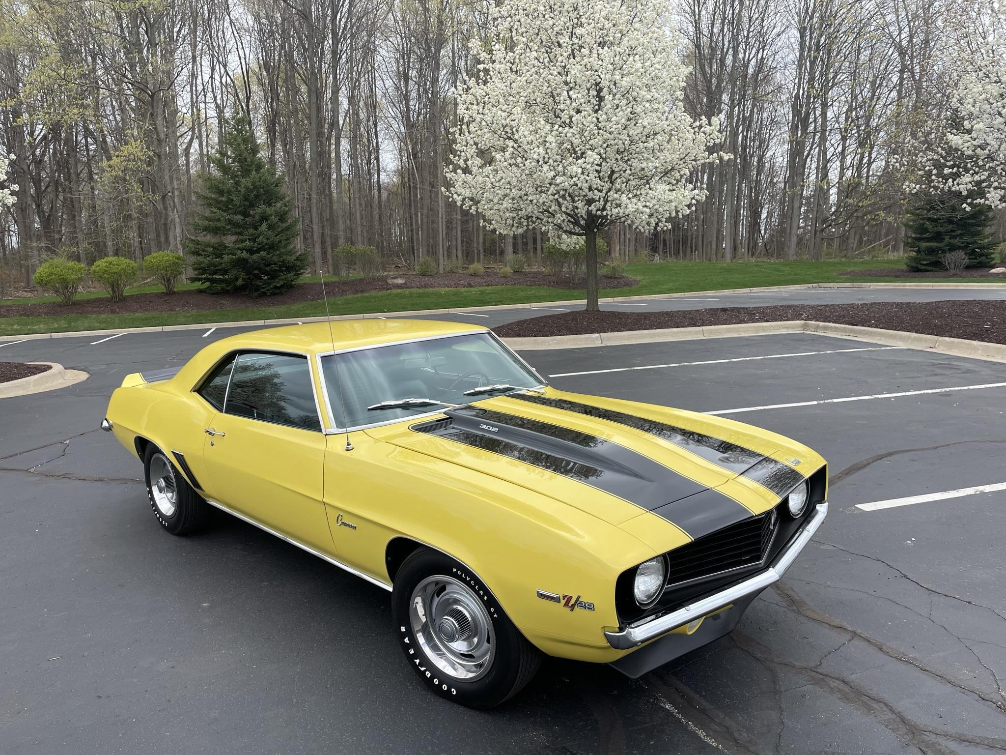 1969 Chevrolet Camaro 1st Generation 1967-1969 