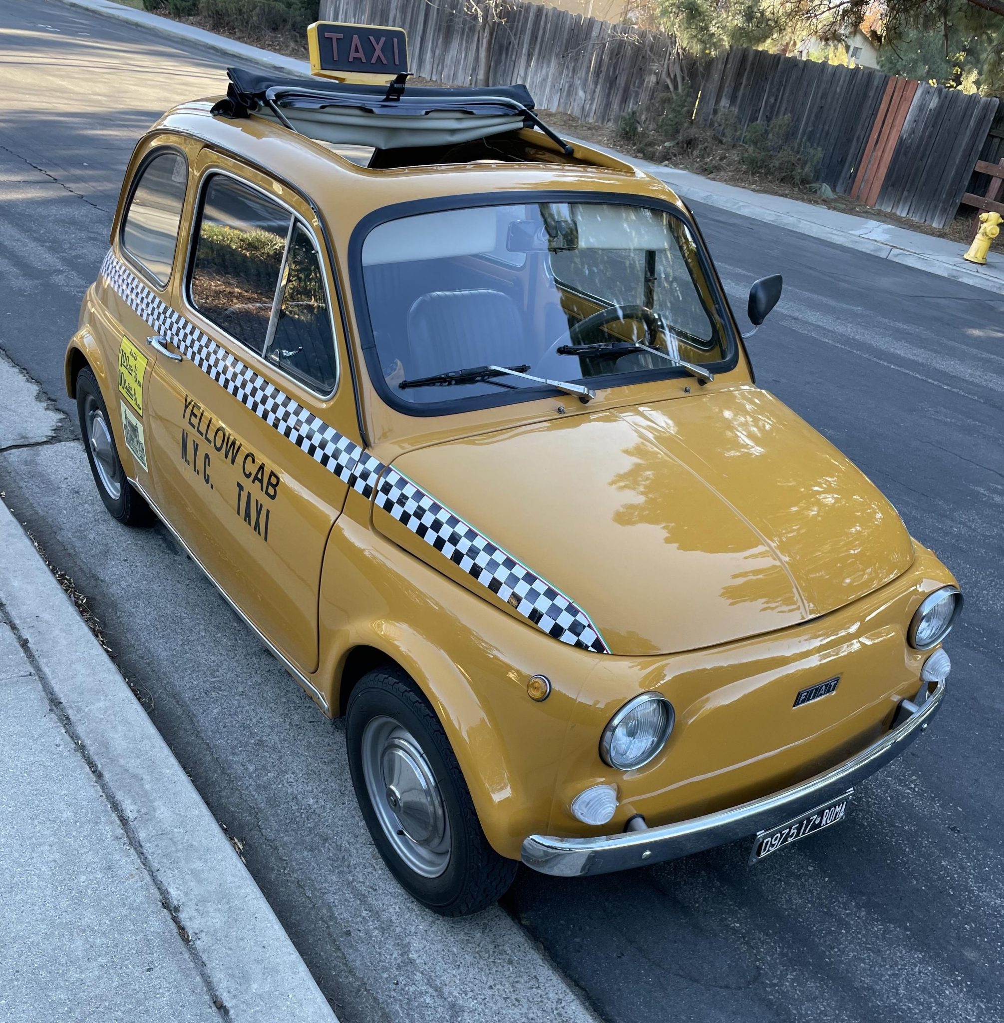 1969 Fiat Nuova 500 (1957-1975) 