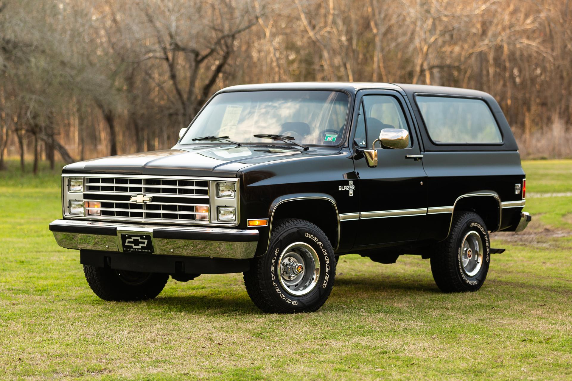 1987 Chevrolet K5 Blazer 1973-1991 